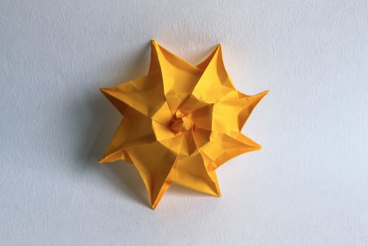 Origami Pretty sun by Nicoletta Maggino