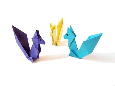 Origami Squirrel - Time-lapse
