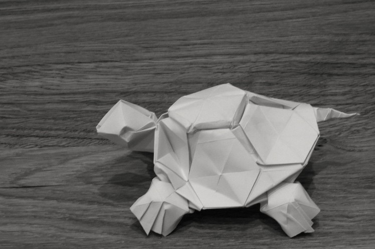 ORIGAMI TURTLE BY ROMAIN CHEVRIER