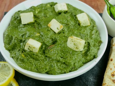 Palak Paneer Recipe learn how to make this fusion of cottage cheese and spinach gravy by Food Fusion