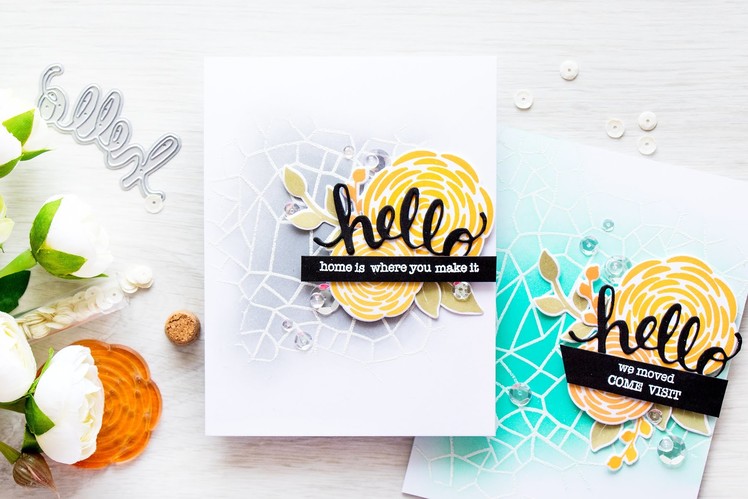 Partial Background Heat Embossing and More Tips