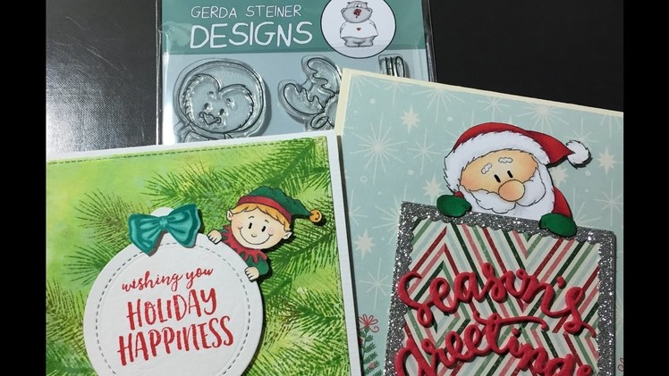 Peeking Christmas Cards for Not2Shabby