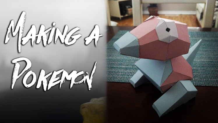 Pepakura for Beginners | Pokemon Papercraft. Pepakura - Porygon Build
