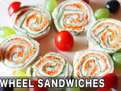 Pinwheel Sandwich | Kid's Lunch Box Recipe | Quick & Healthy | Kanak's Kitchen