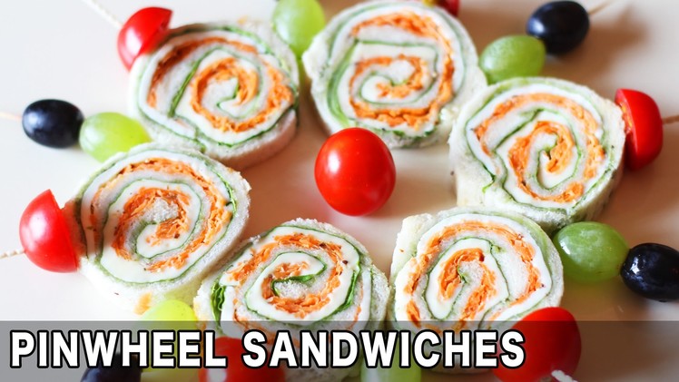 Pinwheel Sandwich | Kid's Lunch Box Recipe | Quick & Healthy | Kanak's Kitchen