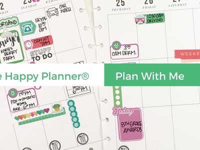 Plan with Me: May 22-28, 2017 {Classic Happy Planner® Style!}