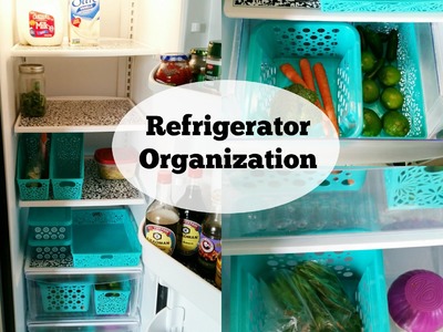 Refrigerator Clean Out & Organization under $10!