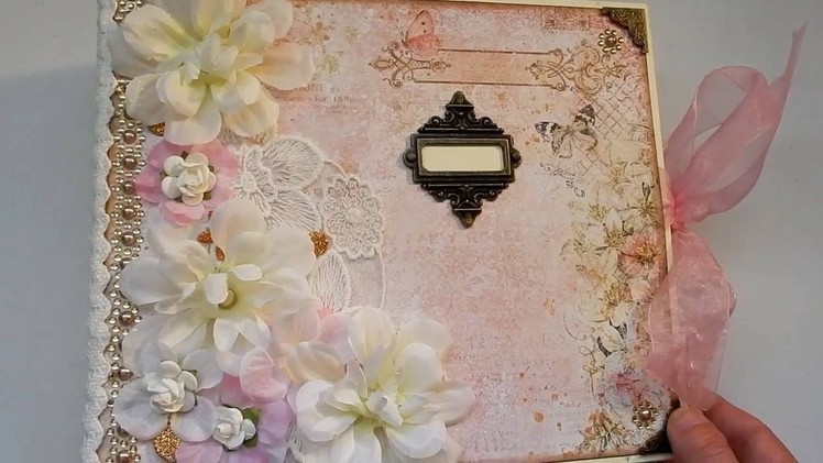 Romantic Floral Wedding Album