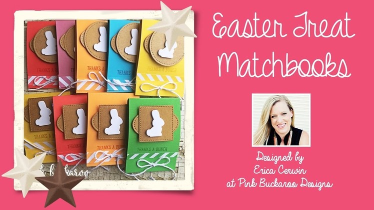 Stampin' Up Easter Matchbook Treats
