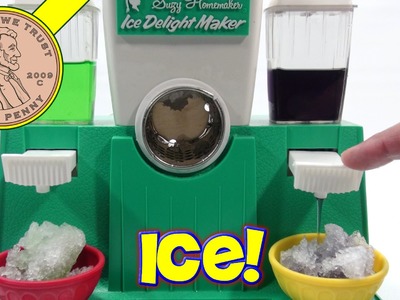 Suzy Homemaker Ice Delight Maker, I Make Snow Cones!