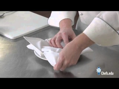 Table Napkin Folding Technique