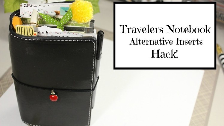 Traveler's Notebook Alternative Notebooks. Hack
