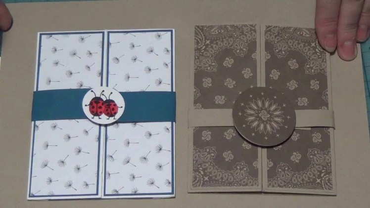 Tutorial - Gate Fold Shutter Card with Tip & Tricks
