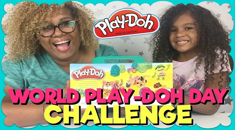 World Play~Doh Day ~ 60 Second Challenge ~ Happy 60th Birthday Play~Doh