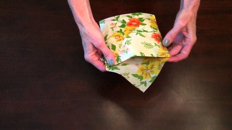 Wrapigami: Beeswax Wrap Sandwich Pocket Tutorial