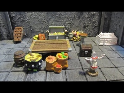 3d Printed Miniatures for Dungeons, Dioramas and Game Play – Part 2 The miniatures