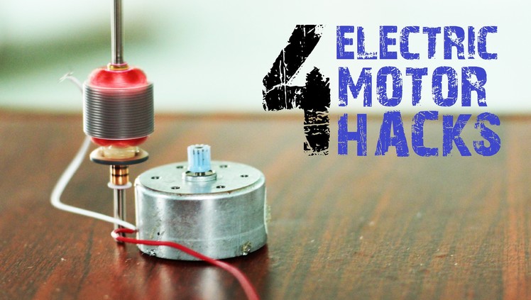 4 creative things from Electric Motors that you may not  know