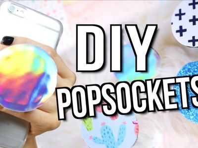 5 DIY POPSOCKETS FOR YOUR PHONE! 2017