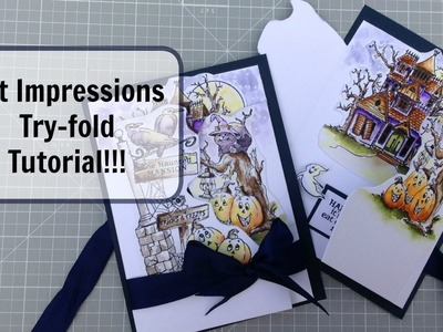 Art Impressions Try-fold Tutorial!! Part A