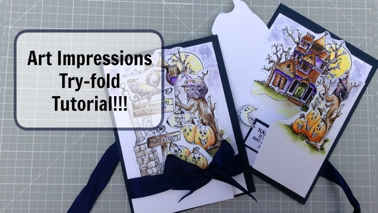 Art Impressions Try-fold Tutorial!! Part A