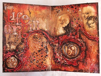 Art Journal "Life Origin" for TM "Scrapvell"