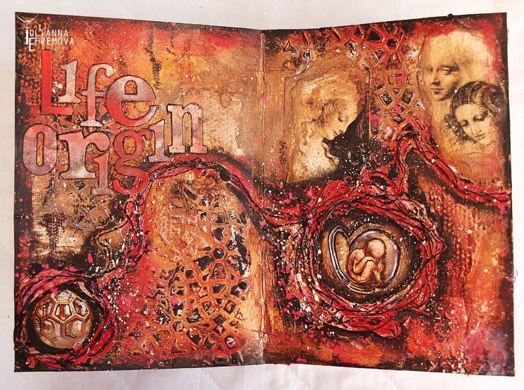 Art Journal "Life Origin" for TM "Scrapvell"