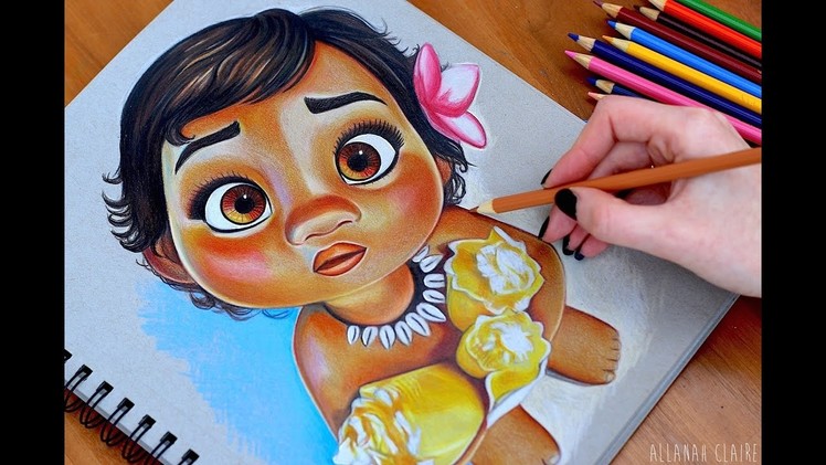 BABY Moana DRAWING