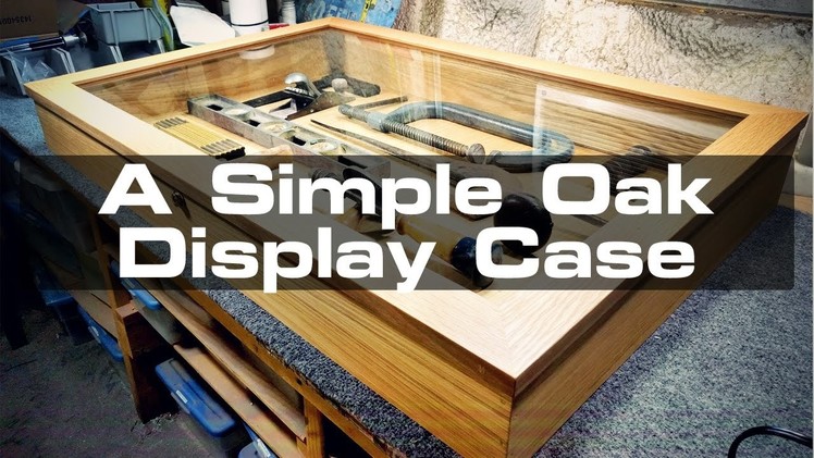 Building a Simple Countertop Display Case