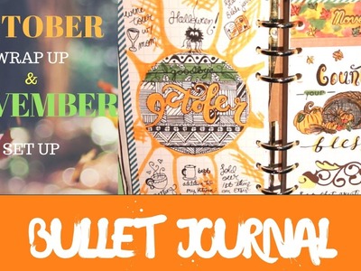 Bullet Journal | October Wrap Up & November Set Up