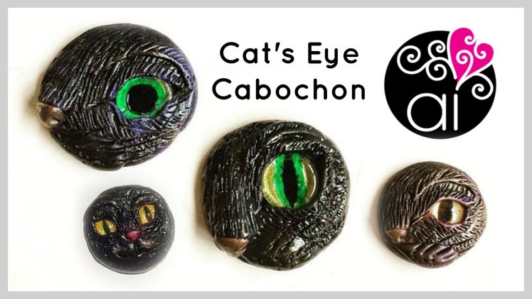 Cat's Eye Cabochon | Polymer Clay Tutorial