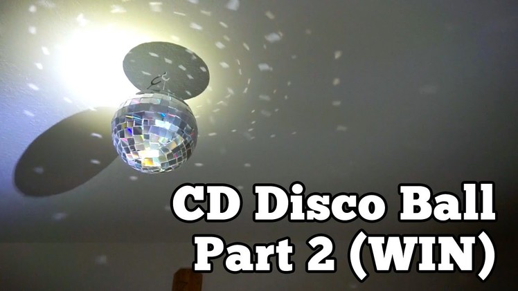 CD Disco Ball - Part 2 (Win) | Barb Makes Things #33