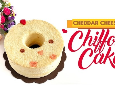 Cheddar Cheese Chiffon Cake (without baking powder)