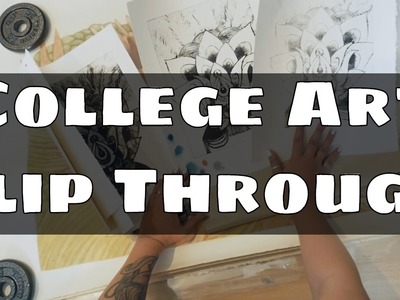 College Printmaking Flip Through
