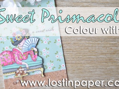 Colour with 'U' -  Sweet Penny Black Prismacolor Card!