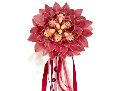 Composite Cymbidium Bridal Bouquet