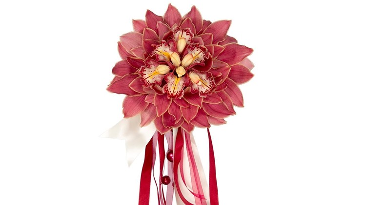 Composite Cymbidium Bridal Bouquet