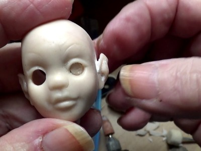 Day 5 Blogging sculpting my new doll with tips and tricks