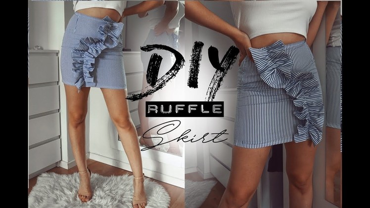 DIY skirt whit ruffle - Easy Sewing | Tijana Arsenijevic