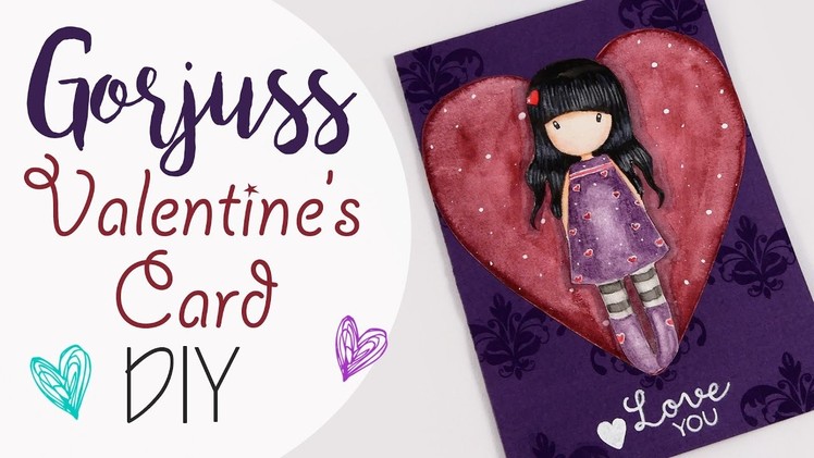 Gorjuss Speedpaint Valentine's Card - Card d'auguri Gorjuss