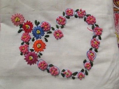 Hand Embroidery- French Knots Stitch