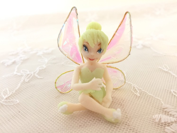 How I made Tinkerbell with fluorescent clay