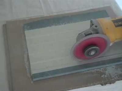 How to Cut Marble Tiles in the Field