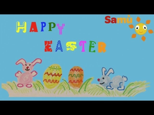 HOW TO DRAW AN EASTER EGG - SIMPLE KIDS DRAWING - Learning for children, kids, babies