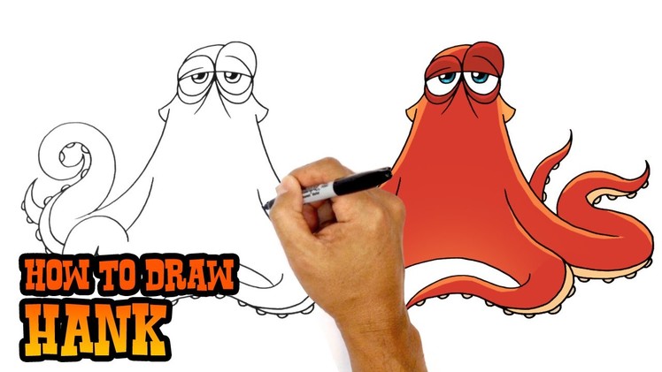 How to Draw Hank | Finding Dory