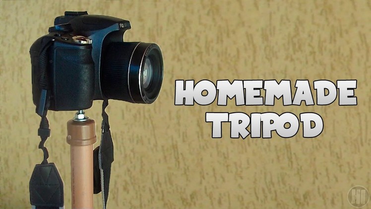 How to make a camera support (Tripod)
