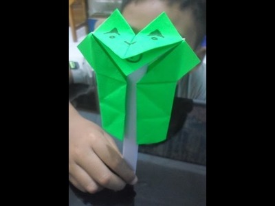 How To Make An Origami Talking Frog Step By Step