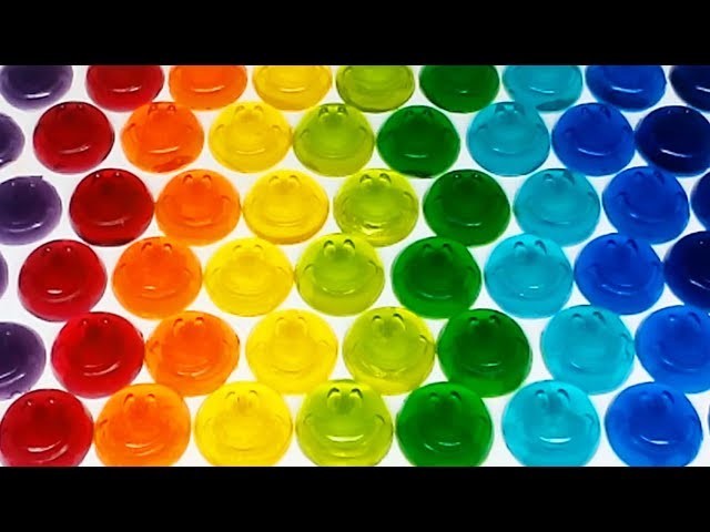 How to Make Rainbow Color Smile Pudding Jelly Learn the Recipe DIY