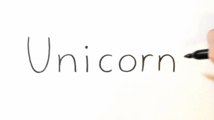 How to Turn Words Unicorn into a Cartoon #18