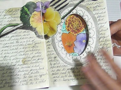 Inspiration #2 "Making windows on your journal pages"
