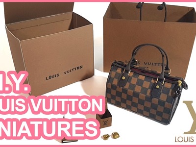 [Jina House - Miniature] HOT Louis Vuitton Bag miniatures!! 루이비통 미니어처 名品 ミニチュア